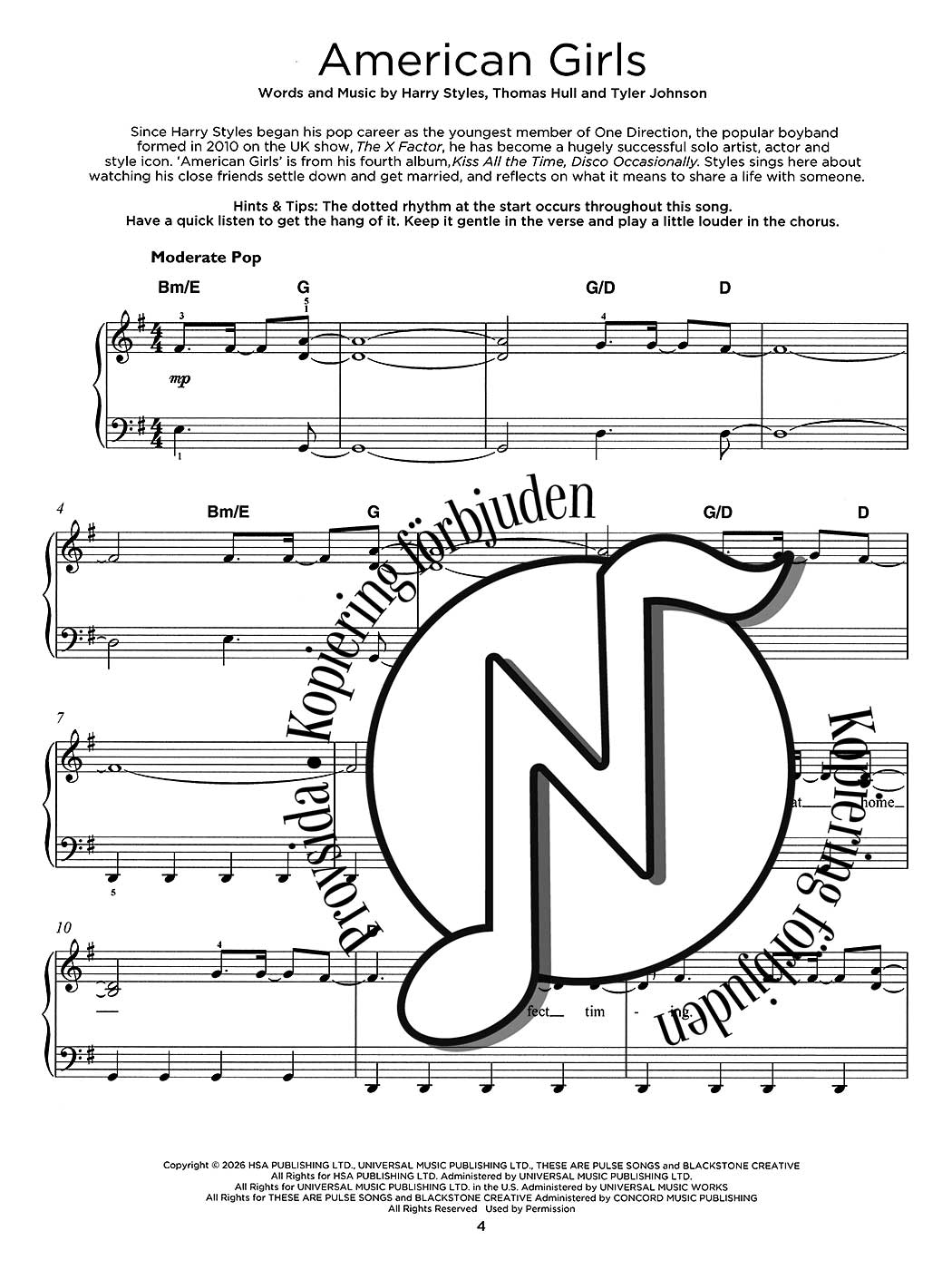 Chart Hits of 2025-2026 (Really Easy Piano)
