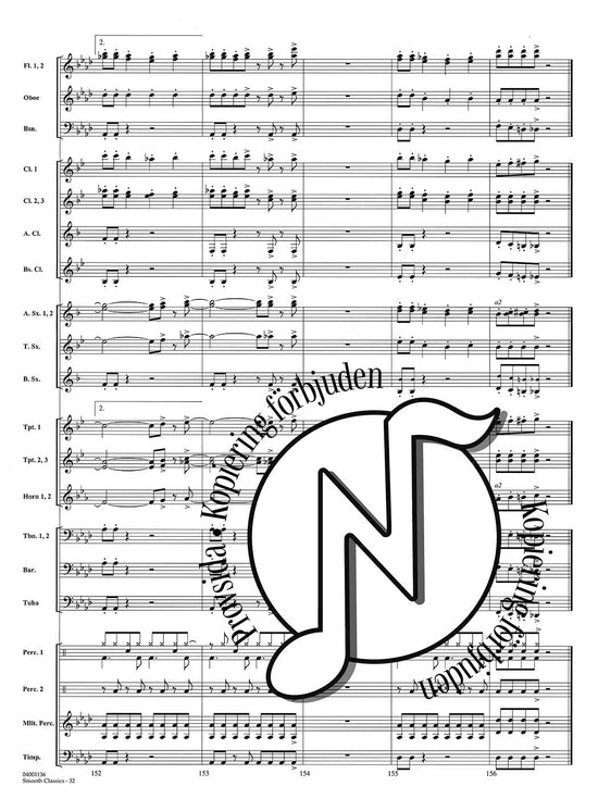 Smooth Classics (Concert Band Grade 3)