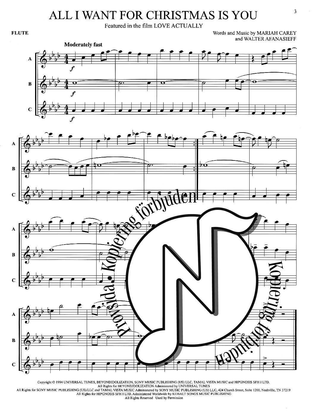 Flex-Pops for Winds: Christmas (Flute)