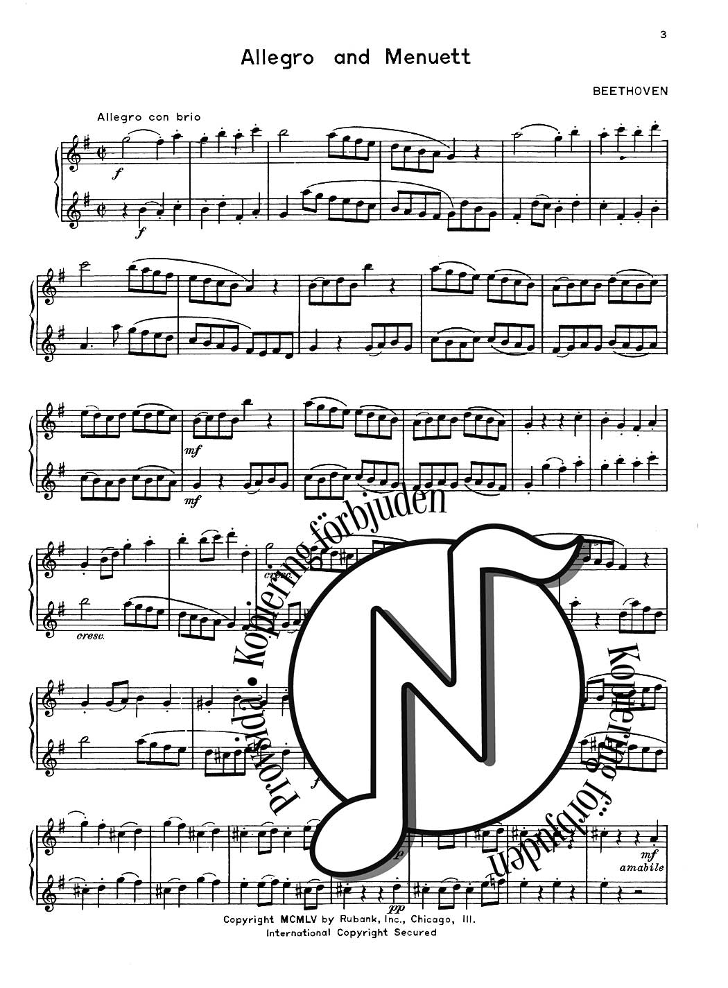 Rubank Selected Duets for Flute Volume II (Advanced)