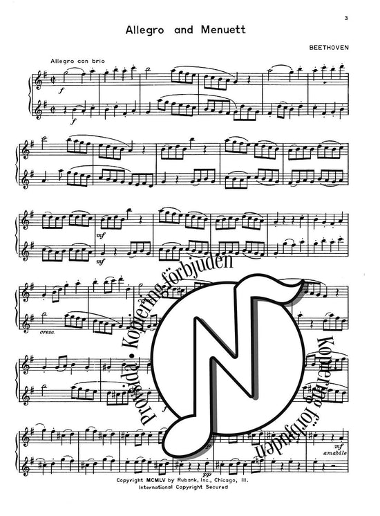 Rubank Selected Duets for Flute Volume II (Advanced)