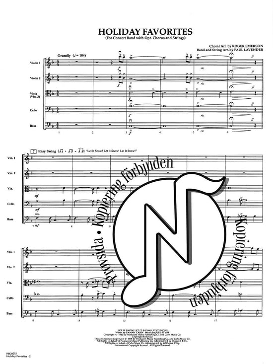Pop Specials for Strings: Holiday Favorites (A Christmas Medley)