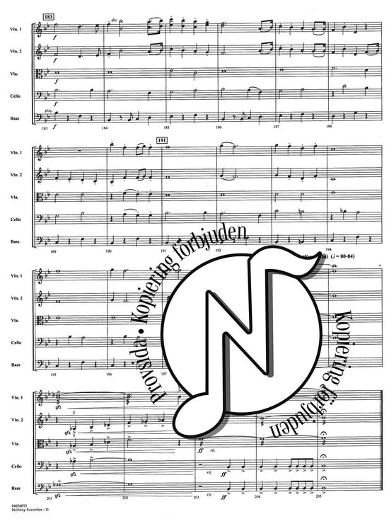 Pop Specials for Strings: Holiday Favorites (A Christmas Medley)