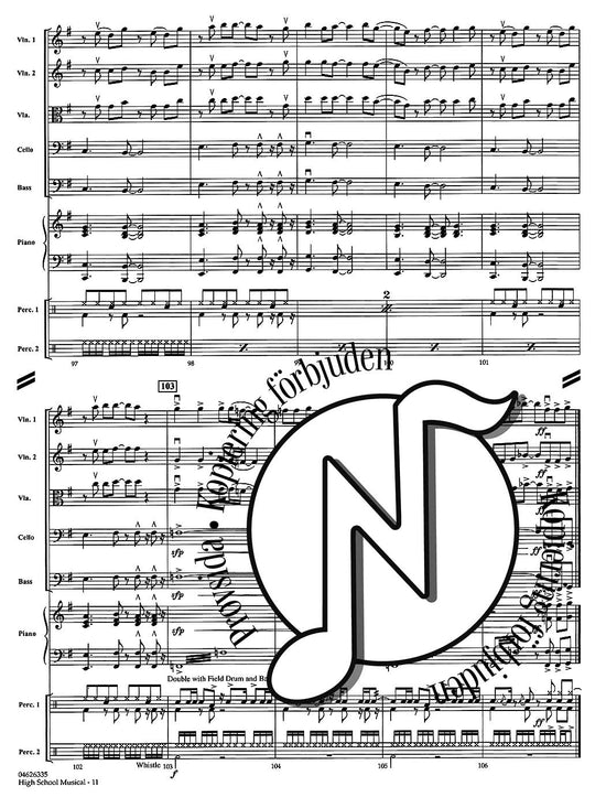 Pop Specials for Strings: High School Musical