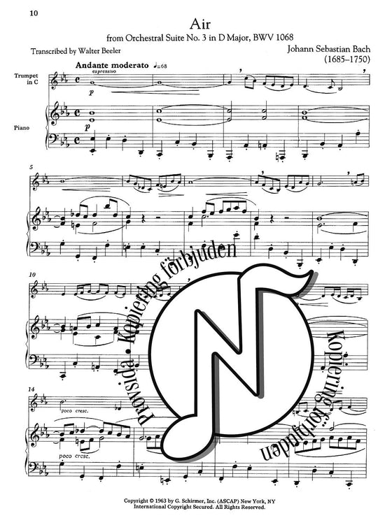 The Trumpet Collection: 12 Pieces by 12 Composers (Intermediate Level)