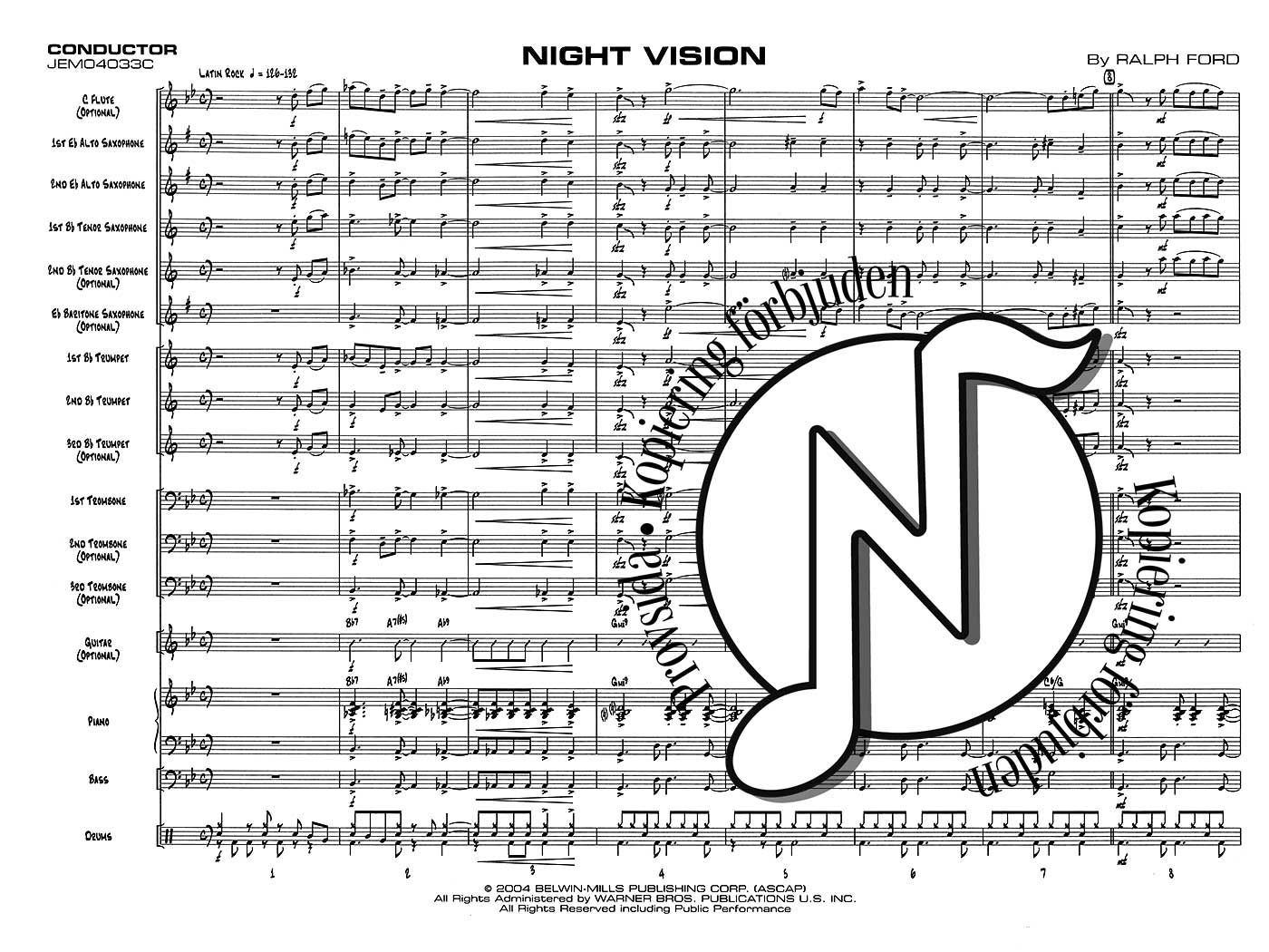 Night Vision (Jazz Ensemble)