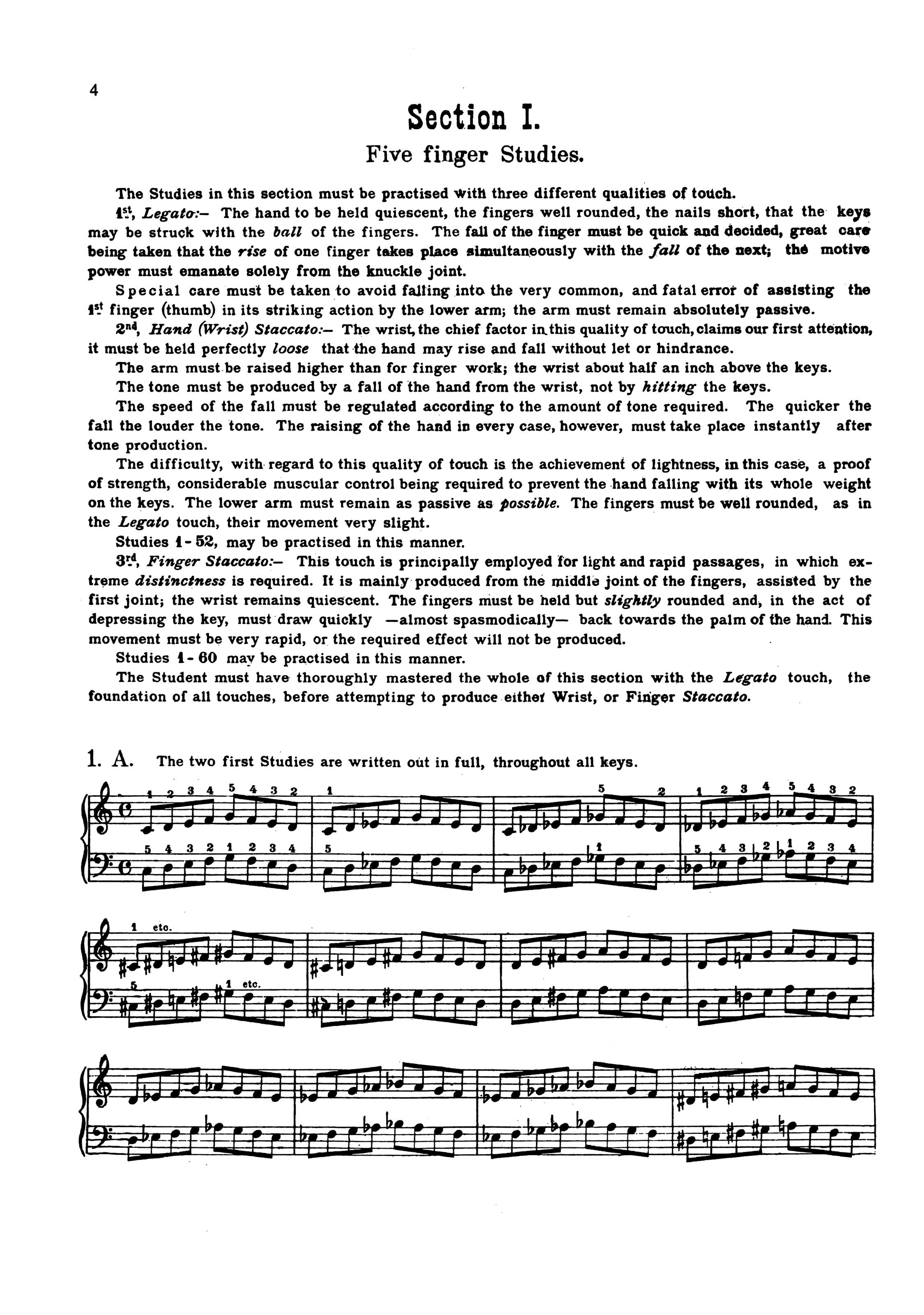 Beringer Daily Technical Studies for Piano