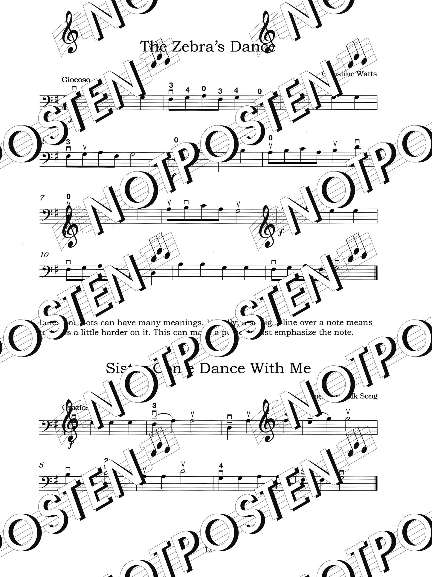 Progressive Cello Solos: Beginning Level