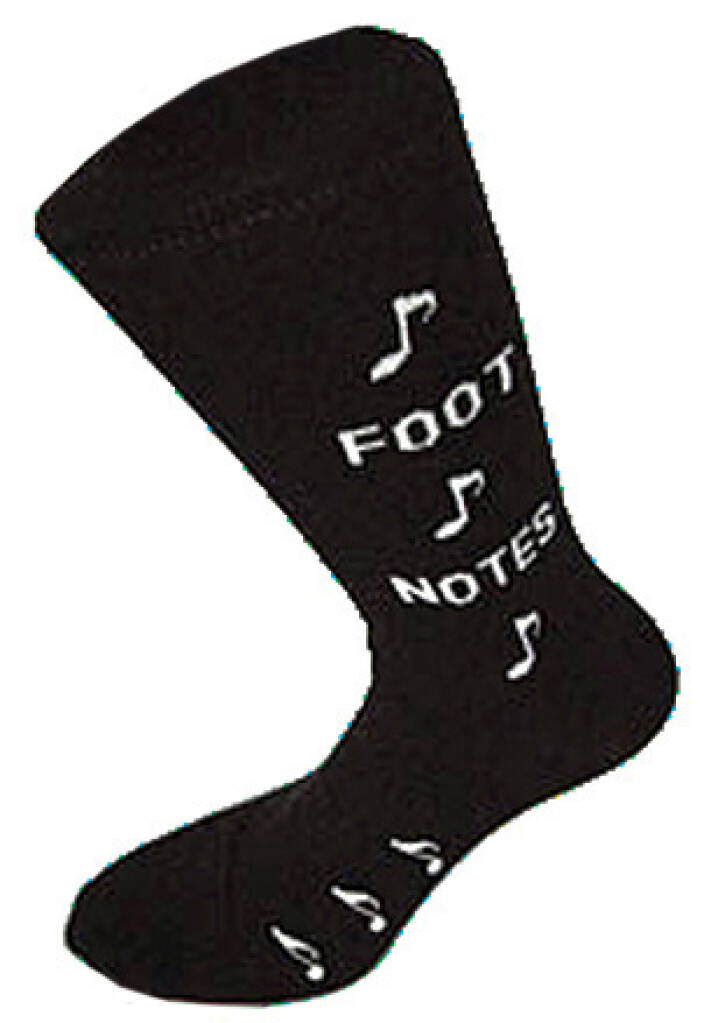 Sockar "Foot Notes" (stl. 40–45)