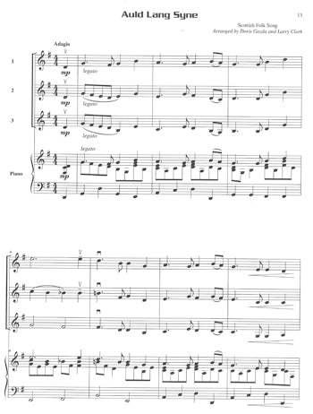 Compatible Trios for Christmas Score/Piano