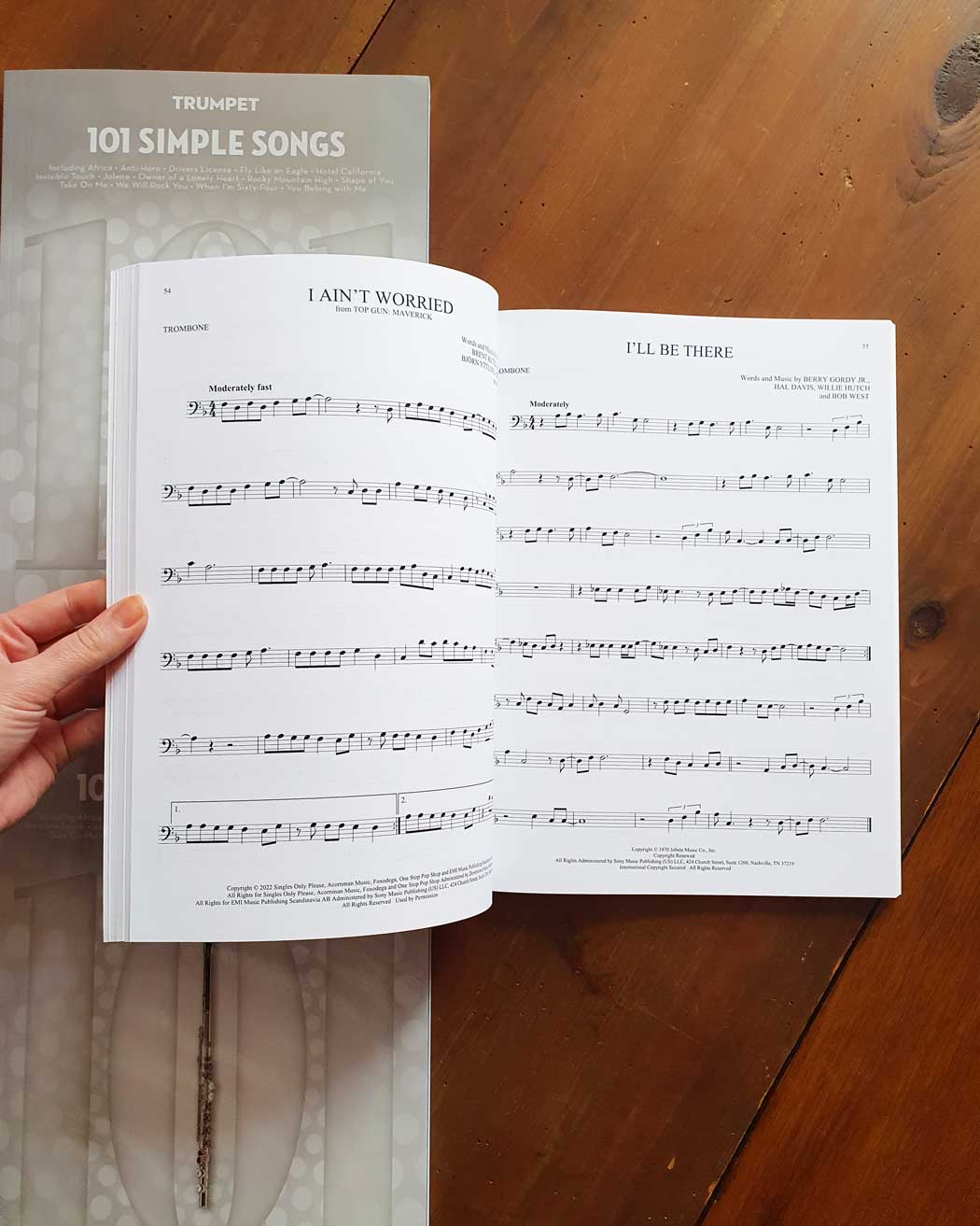 101 Simple Songs for Trombone