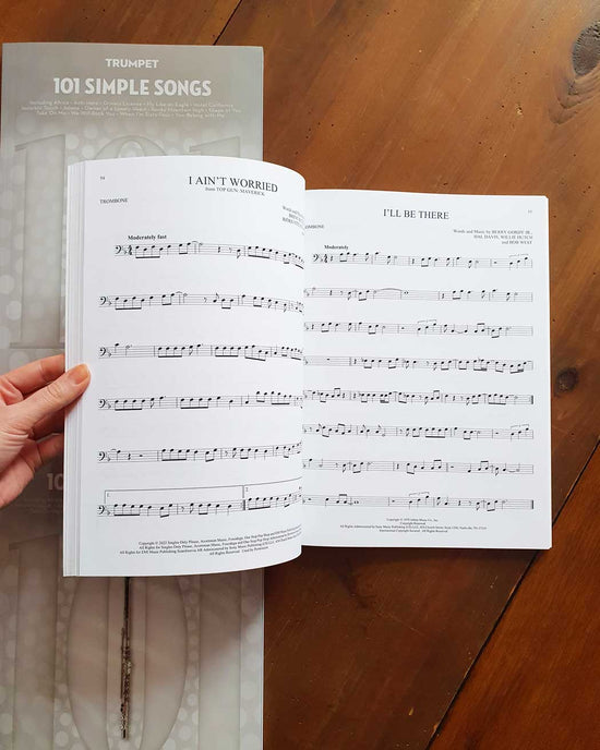 101 Simple Songs for Trombone