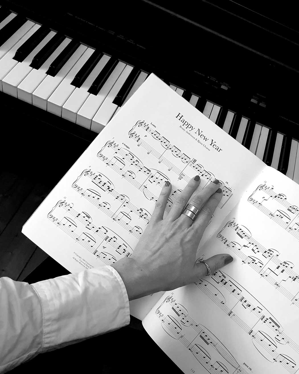 Benny Andersson Piano