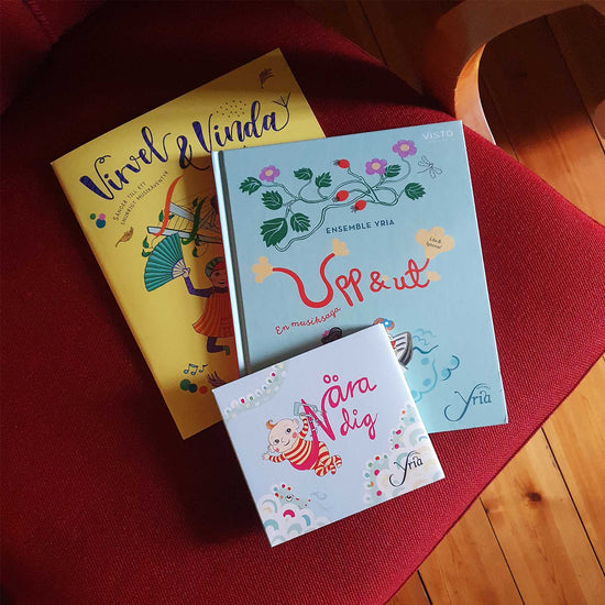 Virvel & Vinda: Sånger till ett snurrigt musikäventyr (Ensemble Yria)