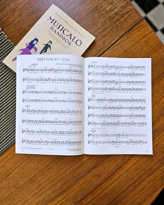 Musicalo: Sångbok