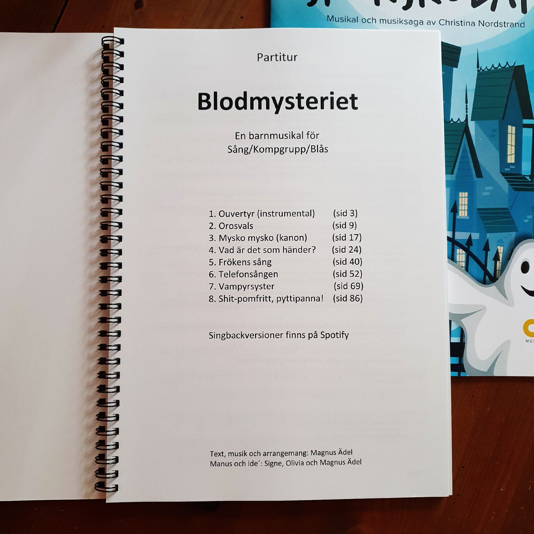 Blodmysteriet Grundpaket (Kompgrupp/Sång)