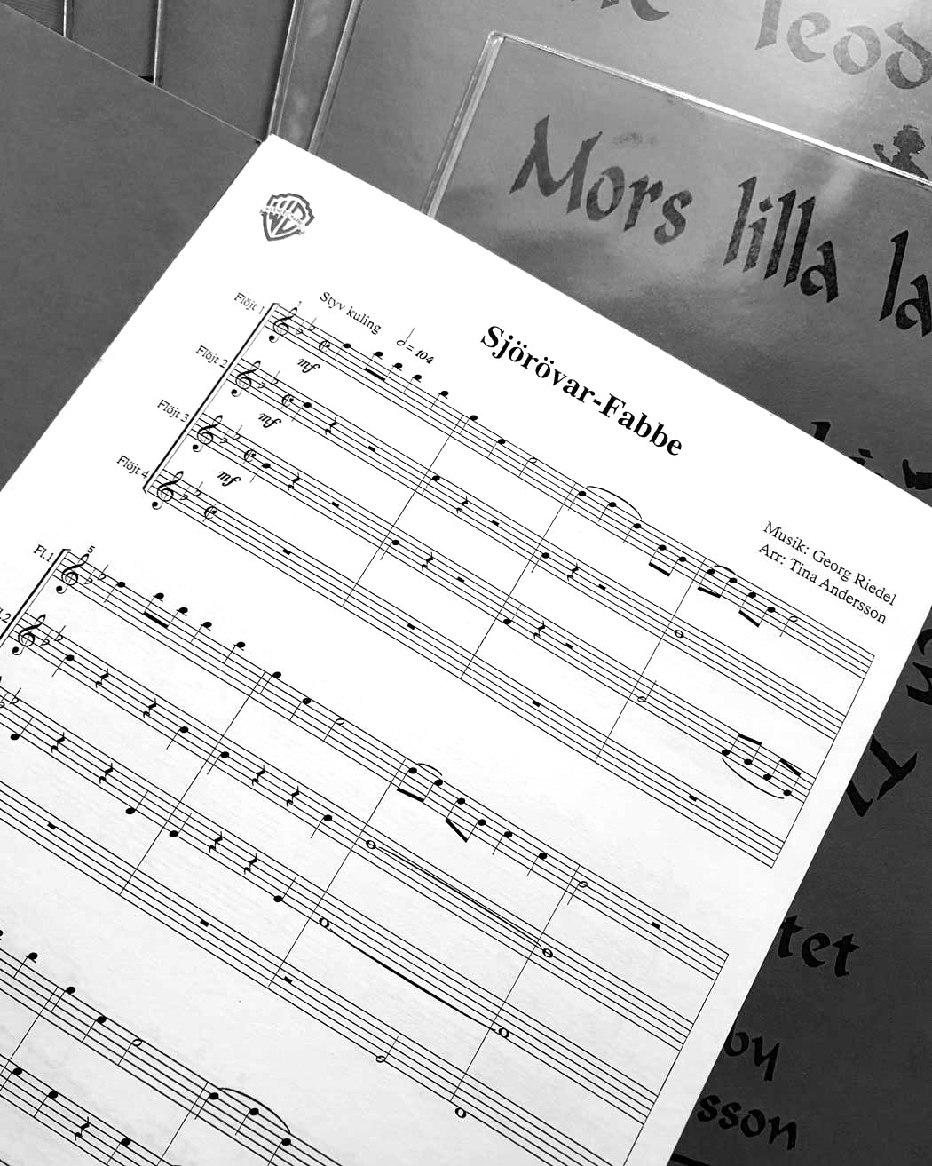 Tre Flöjtkvartetter: Pippi Långstrump