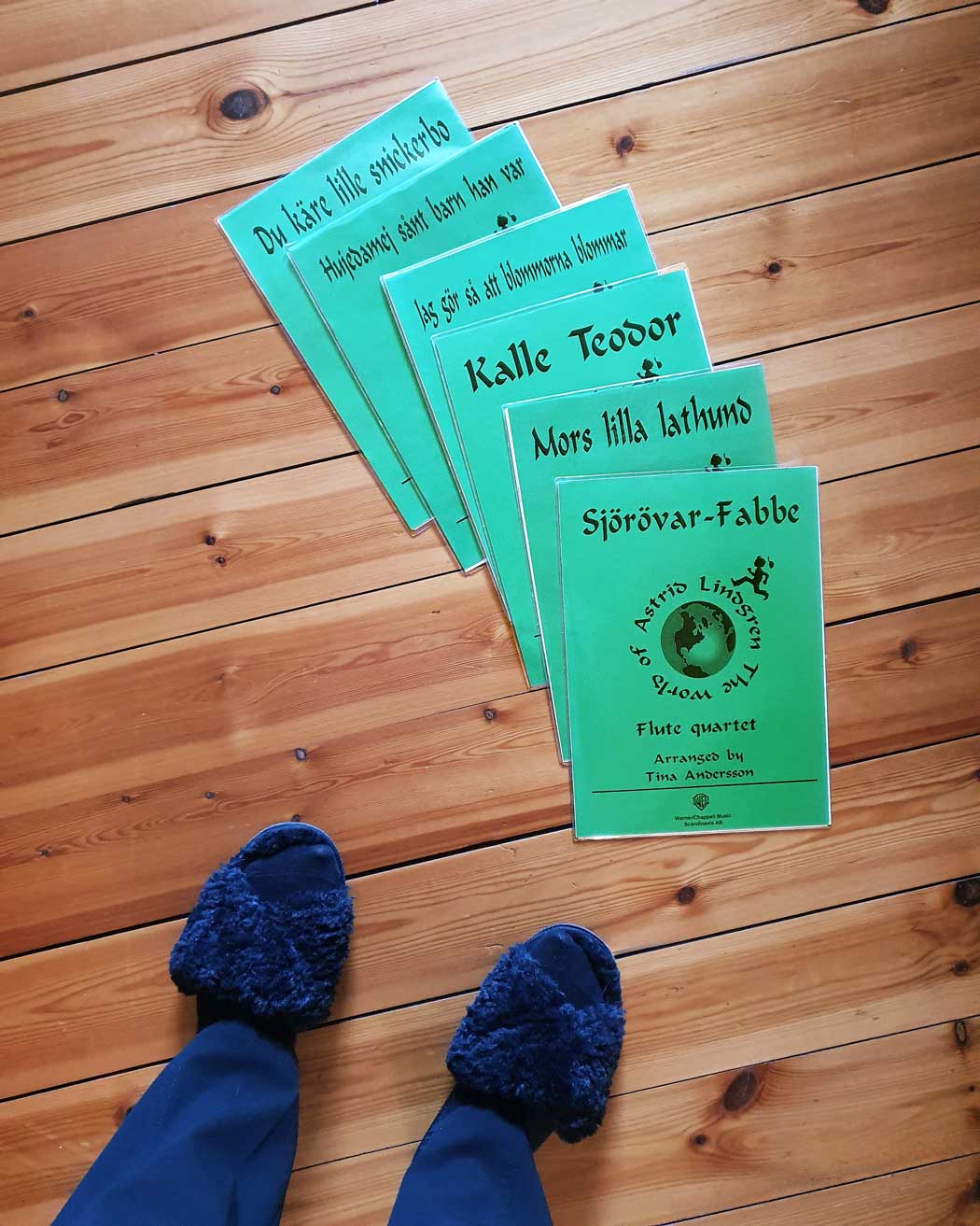 Tre Flöjtkvartetter: Pippi Långstrump