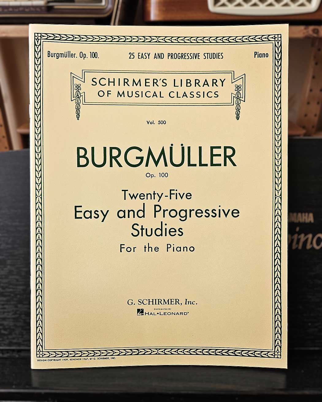 Burgmüller Op. 100: 25 Easy and Progressive Studies for the Piano