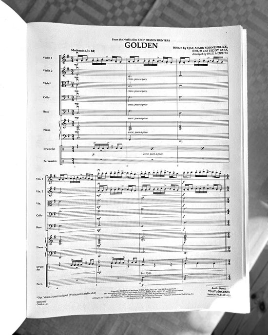 Pop Specials for Strings: Golden (from the Netflix film KPop Demon Hunters)