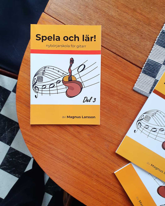 Spela och lär! nybörjarskola för gitarr Del 3