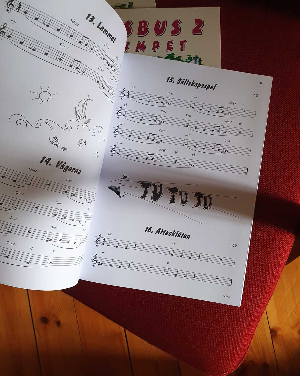 Blåsbus 1 Trumpet: Nybörjarskola för trumpet