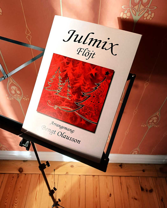 Notställ svart med väska