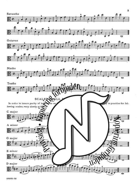 H. Sitt: Practical Viola Method