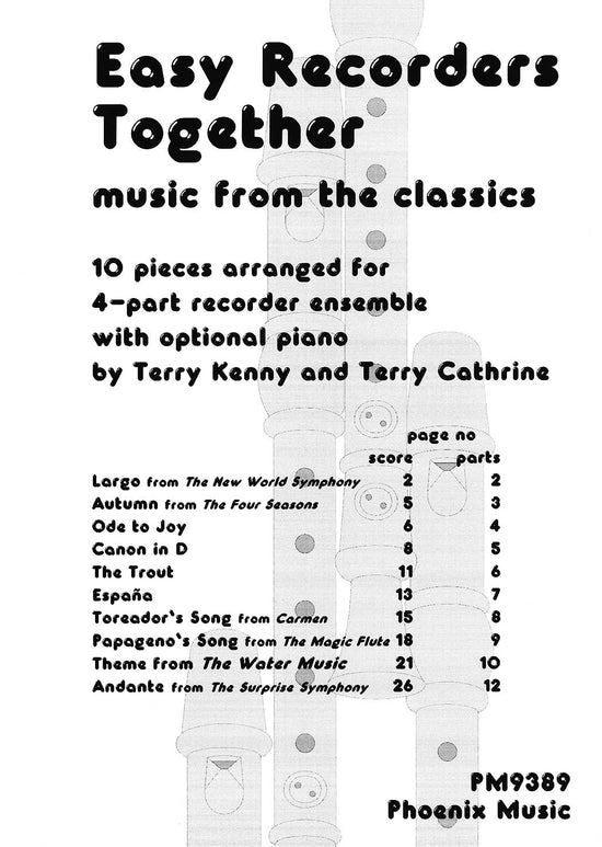 Easy Recorders Together: Music from the Classics