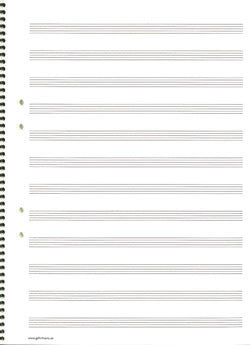 Notpapper 12 System Spiralbundet