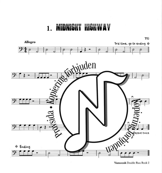 Vamoosh Double Bass Book 2