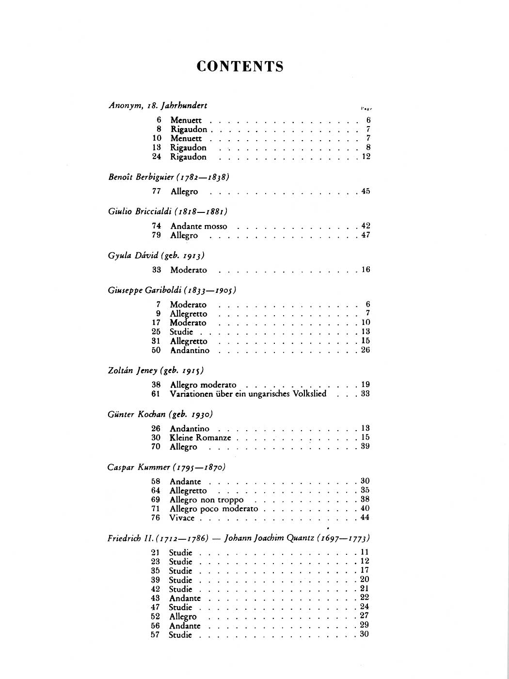 Studies for the Flute Volume 1