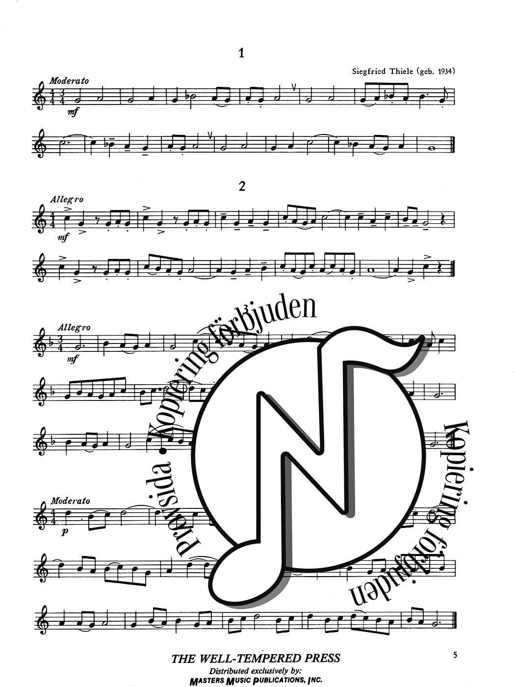 Studies for the Flute Volume 1