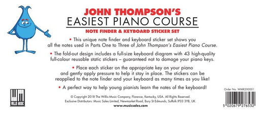 Note Finder & Keyboard Sticker Set