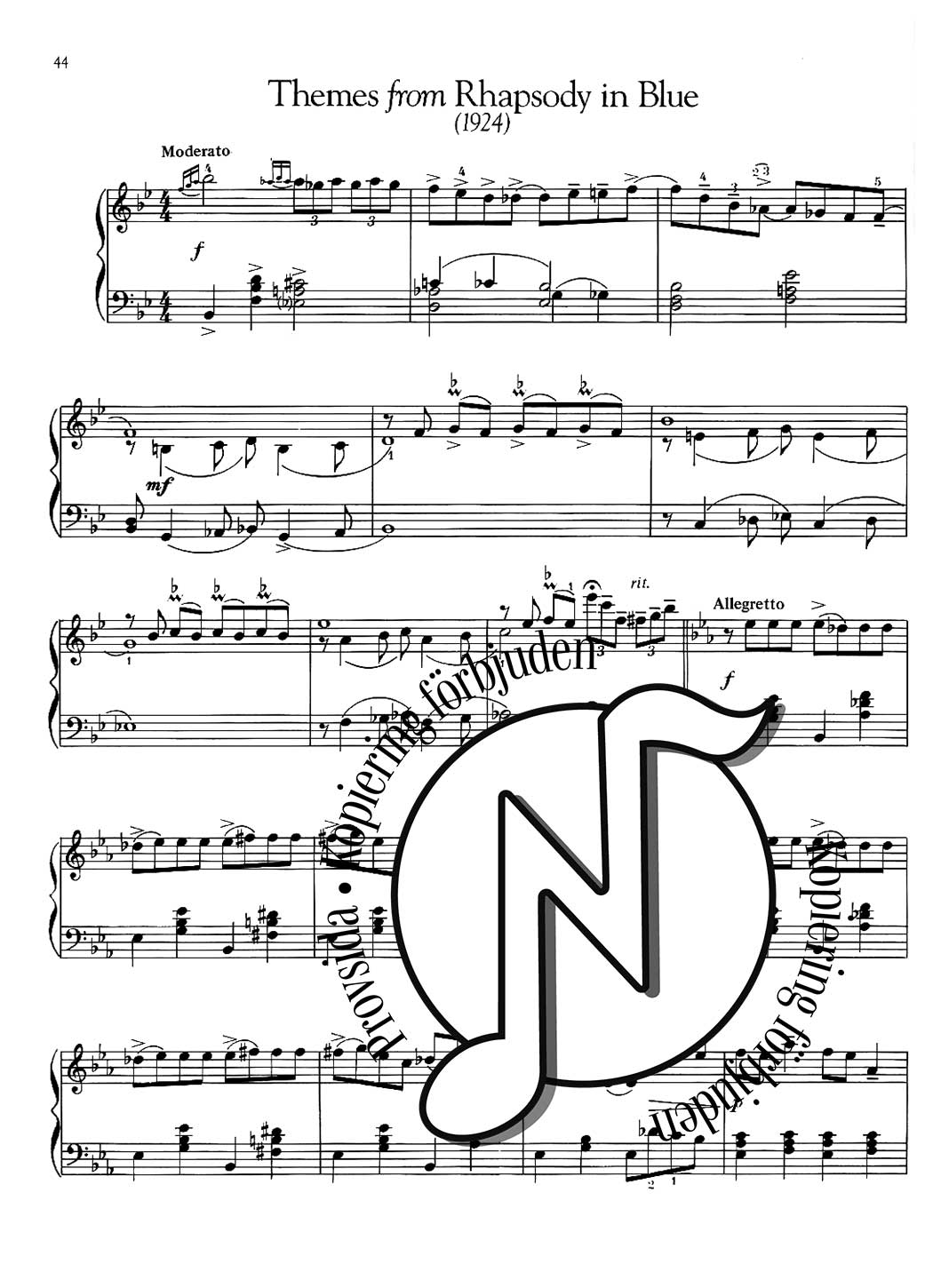 The Joy of George Gershwin