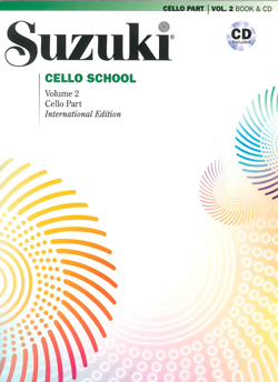 Suzuki Cello School 2 Bok &amp; CD