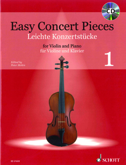 Easy Concert Pieces 1 For Violin And Piano