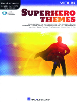 Superhero Themes Violin