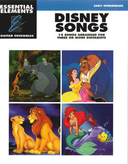 Disney Songs - Guitar Ensembles Early Intermediate