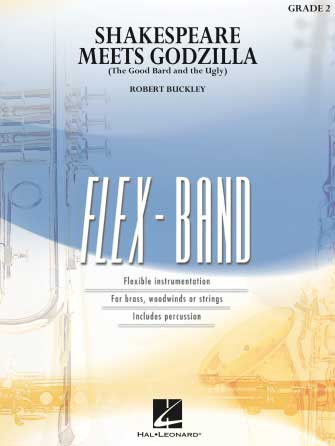 Shakespeare Meets Godzilla (The Good Bard and the Ugly) Flex Band