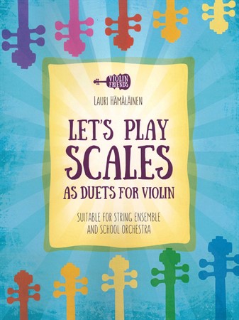 Omslag till Let's Play Scales as Duets for Violin