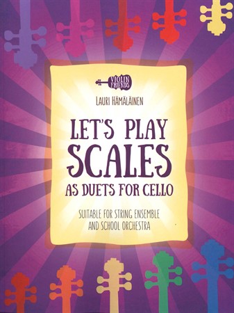 Omslag till Let's Play Scales as Duets for Cello