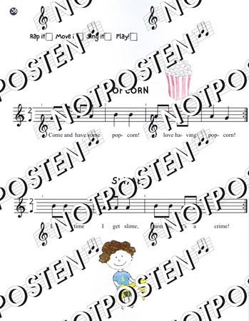 Notbild från Toot & Hoot Flute Method Book 1