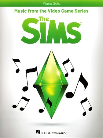 Omslag till nothäftet The Sims: Music from the Video Game Series (Piano Solo)